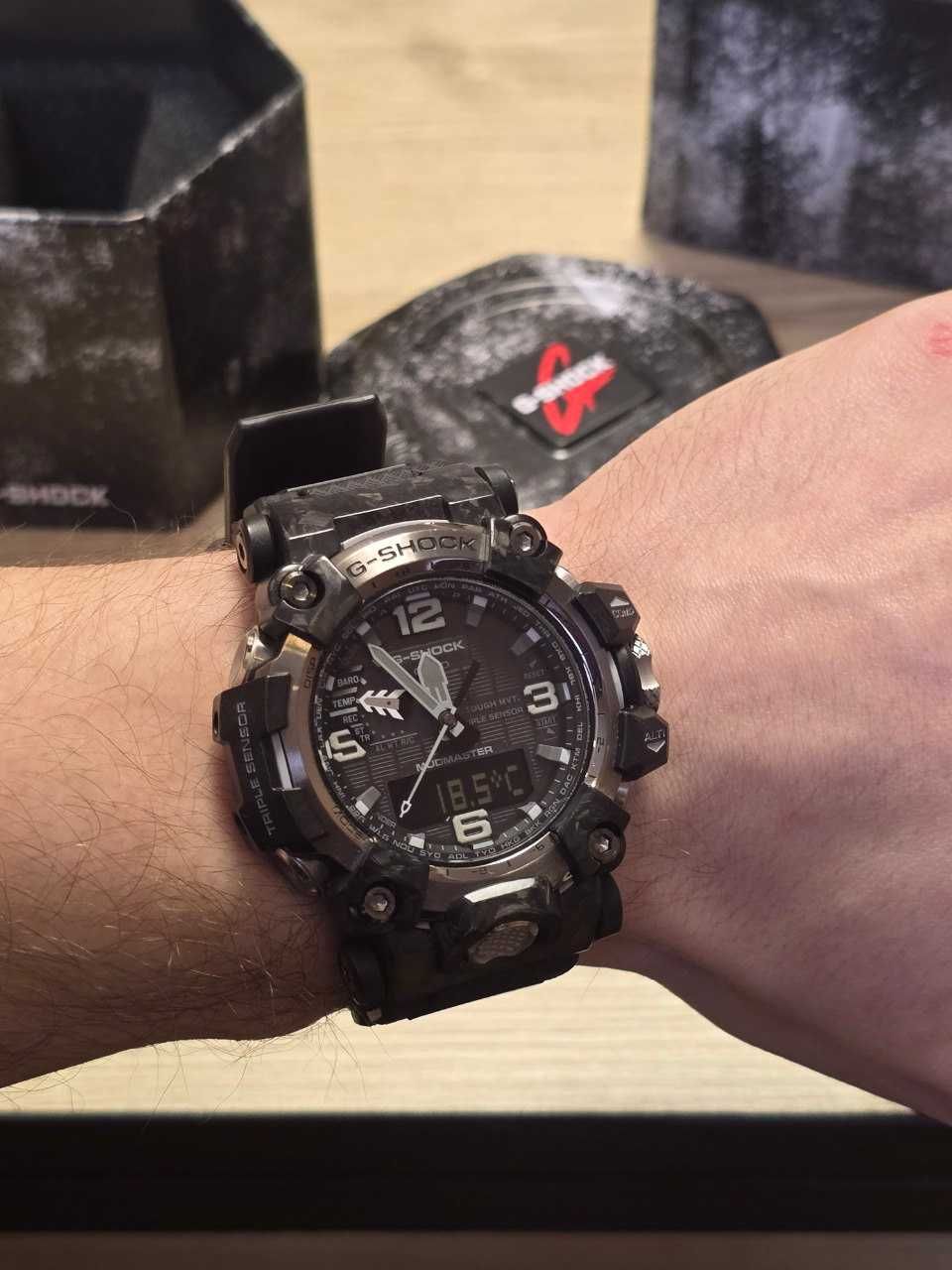 Часы Casio G-SHOCK Master of G GWG-2000-1A1ER состояние новых. Гаранти