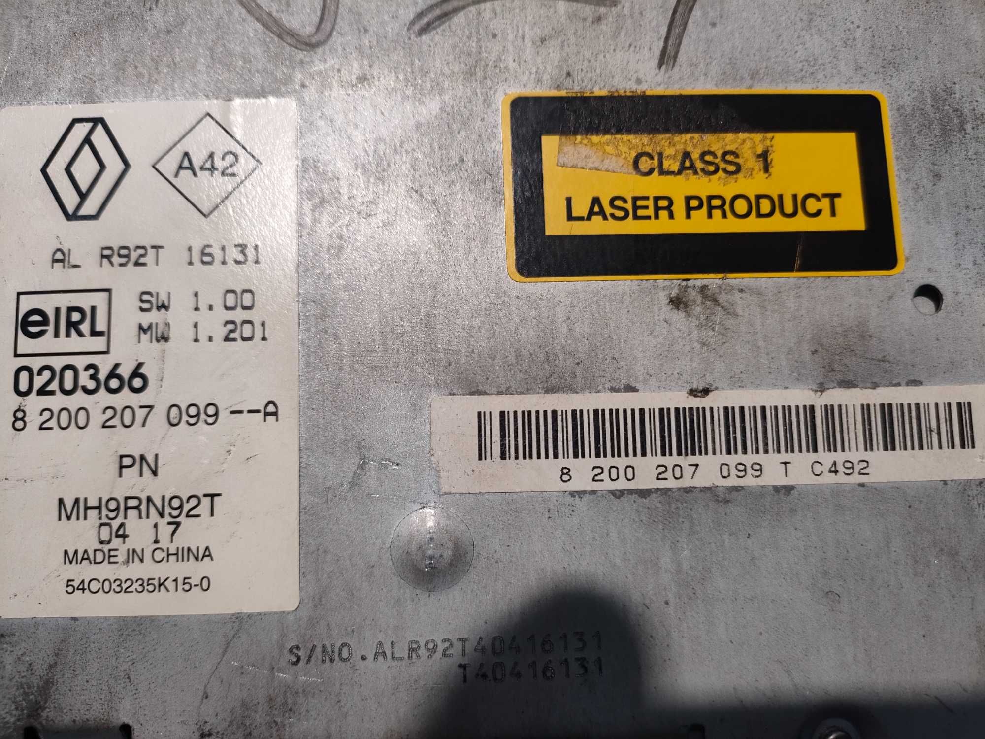 Espace IV Laguna II radio Update List