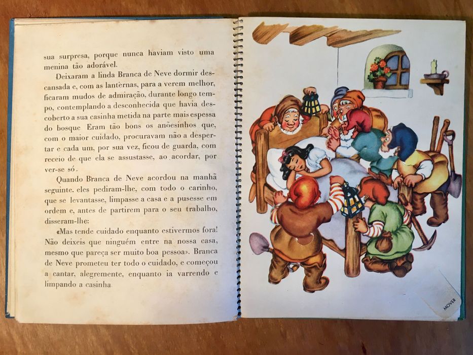 BRANCA de NEVE - livro com desenhos animados - Julian Wehr