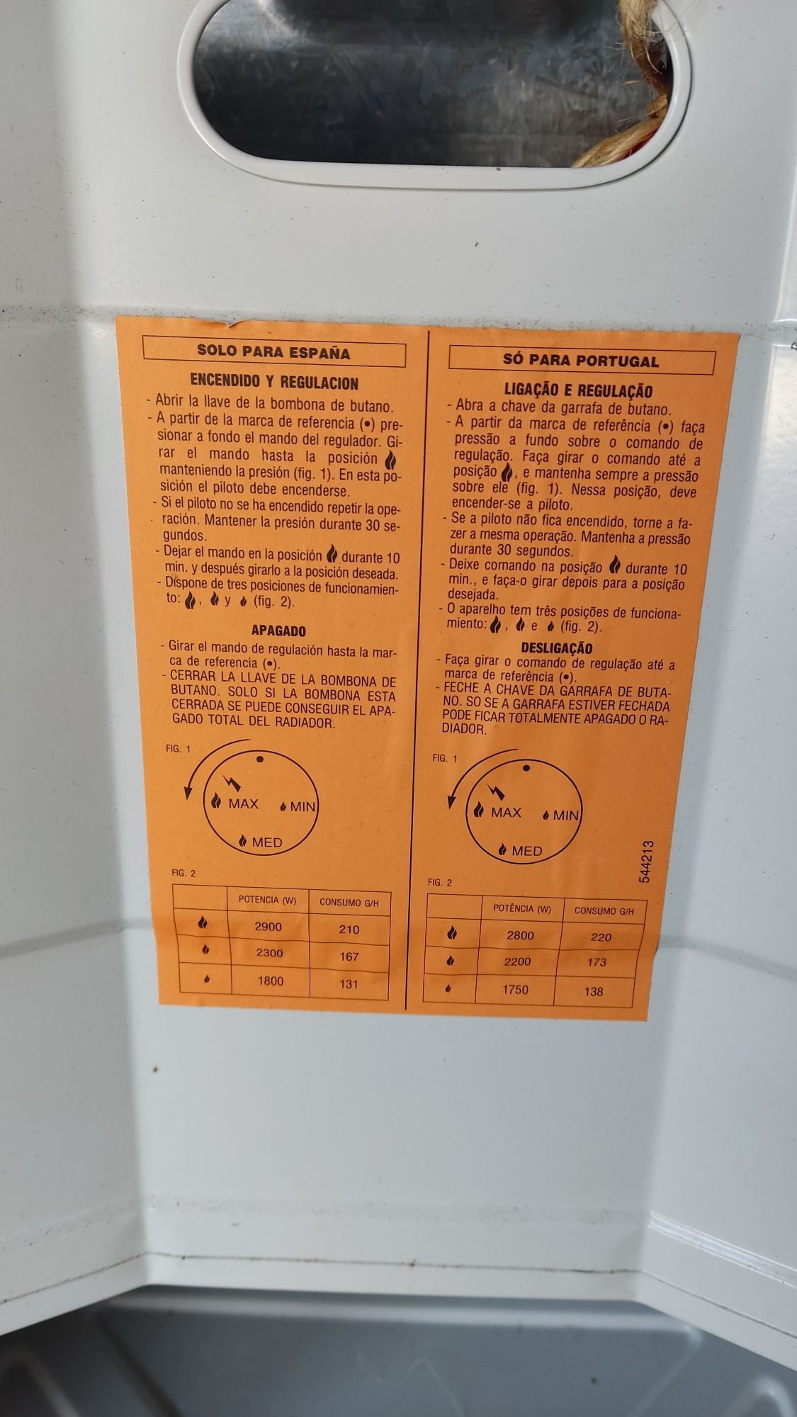 Aquecedor a Gás Lotus