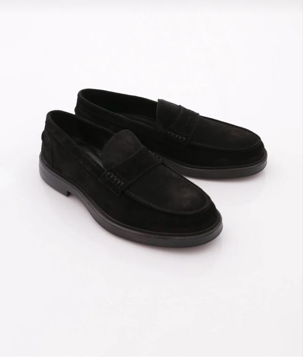 Чоловічі замшеві лофери