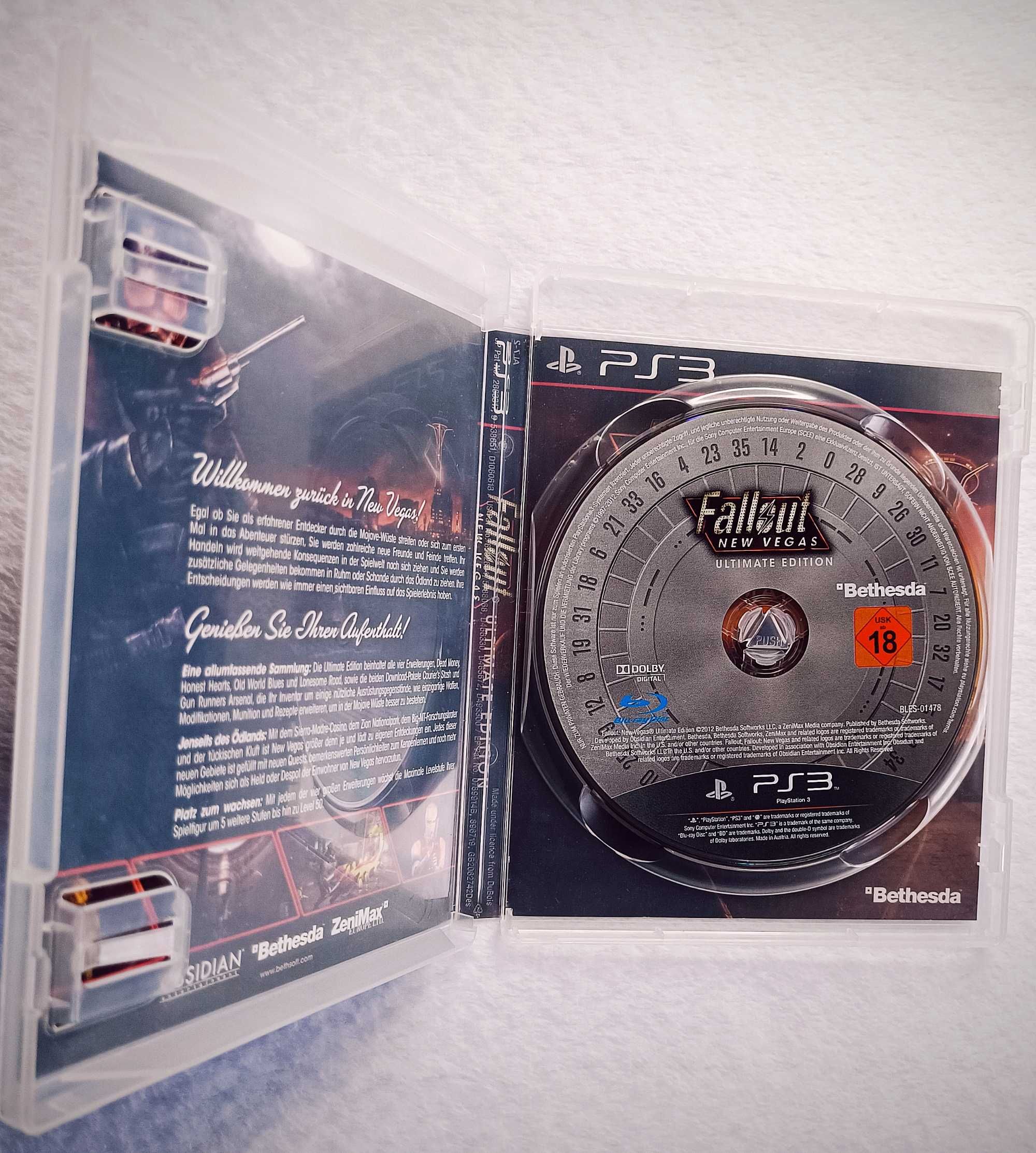Fallout New Vegas Ultimate Edition PS3 | Wydanie niemieckie