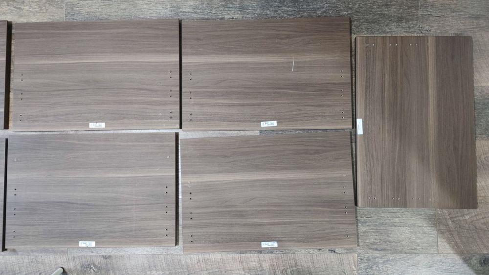 Fronty do szuflad wysokich Ikea Voxtorp orzech 60x40 cm