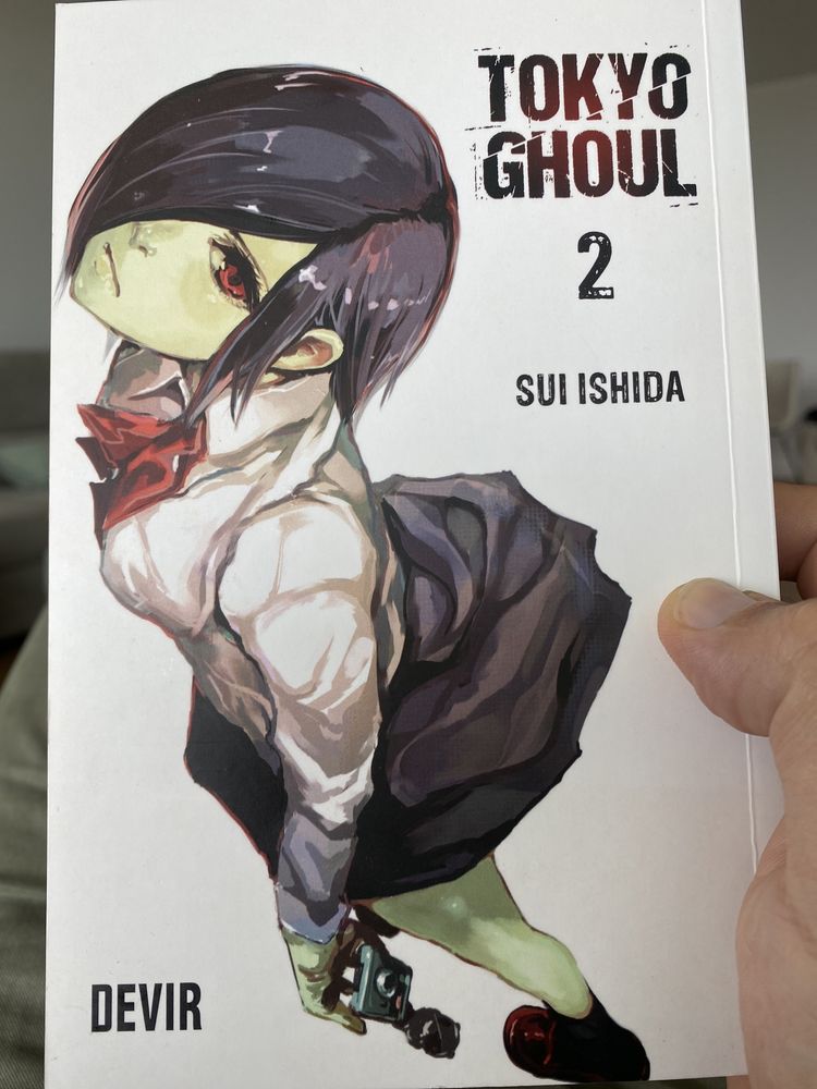 Tokyo Ghoul - volumes 1, 2 e 3 (BD Manga)