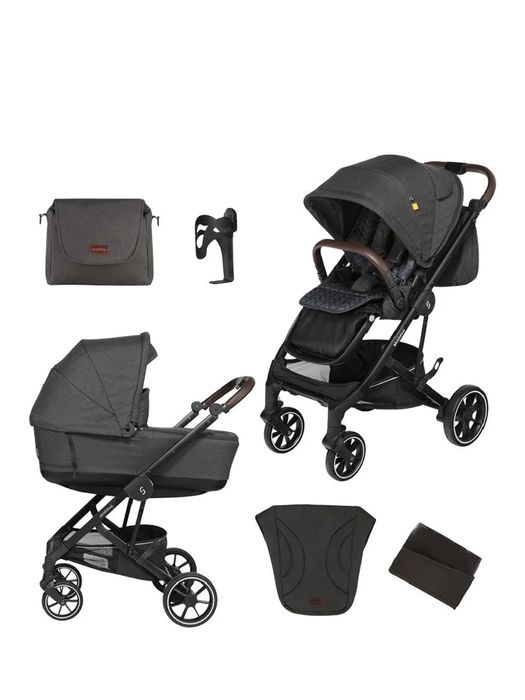 Wózek głeboko spacerowy skiddou moss 2w1