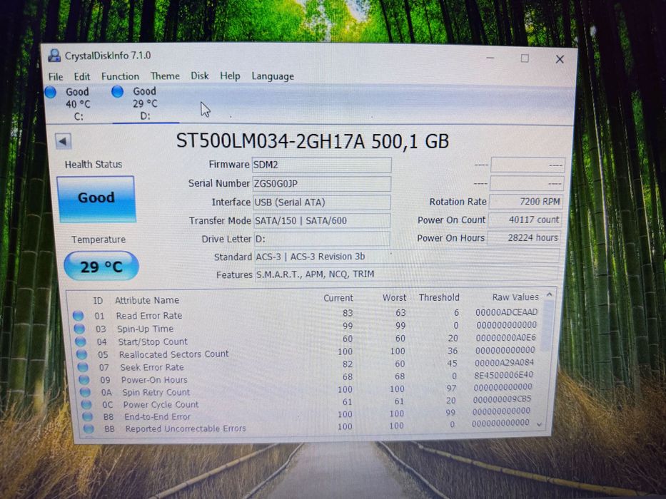 Хард диск HDD Western Digital WD 500GB  2.5для ноутбука