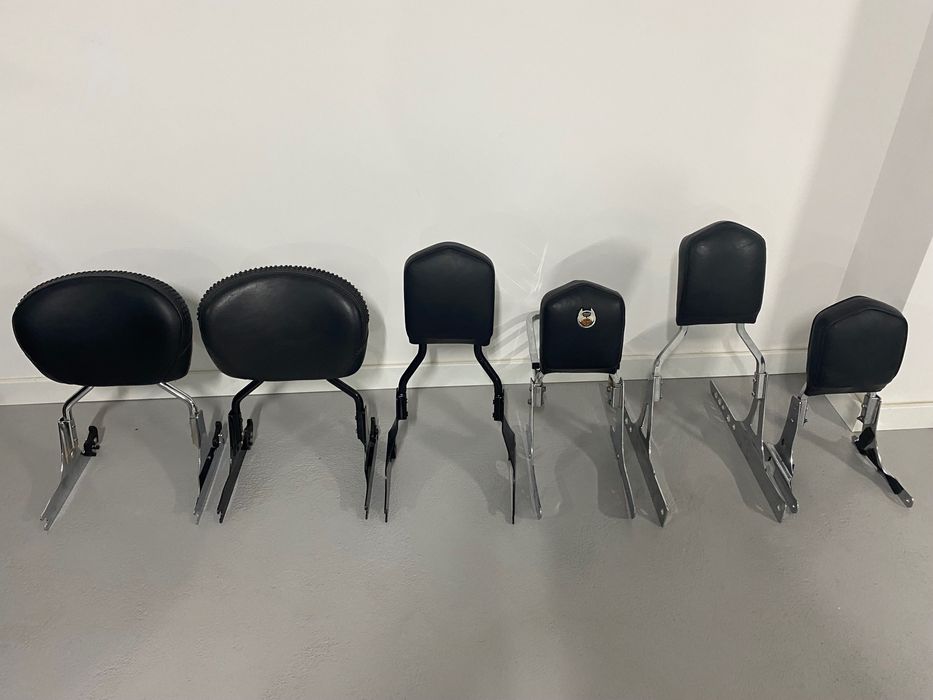 Harley Davidson encosto sissy bar encaixe rápido original