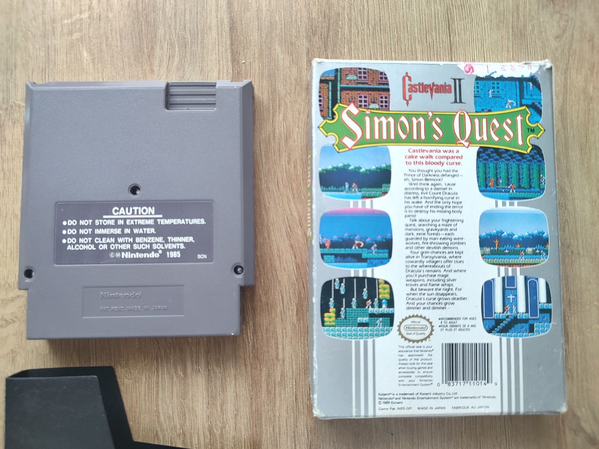 Castlevania II Simons's Quest NES Nintendo PAL