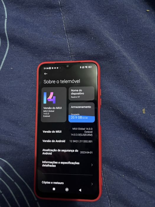 Vendo Redmi 9T como novo