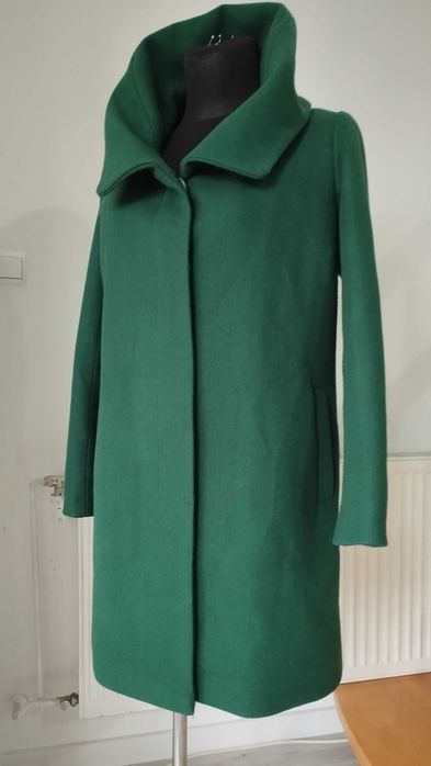 Płaszcz 42/44 zielony