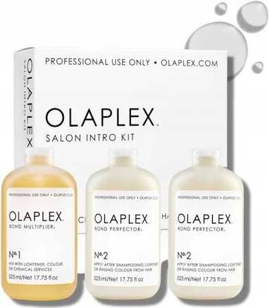 Olaplex Salon Intro Kit no.1 - 3,75 ml no.2 - 7,5 ml na dwa farbowanie
