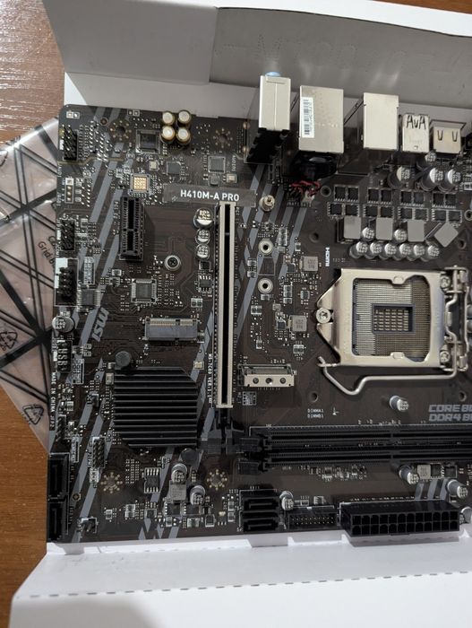 Материнська плата MSI H410M-A Pro