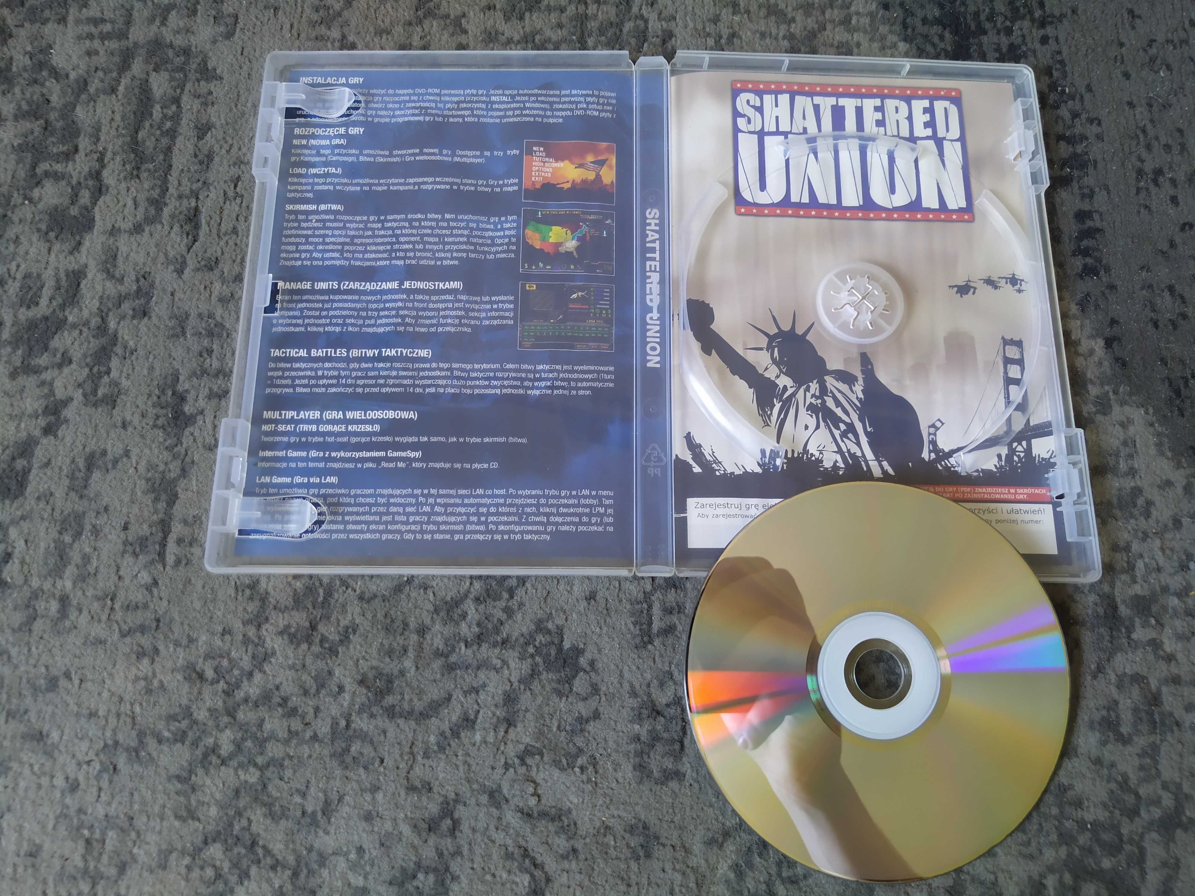 Shattered Union PC DVD