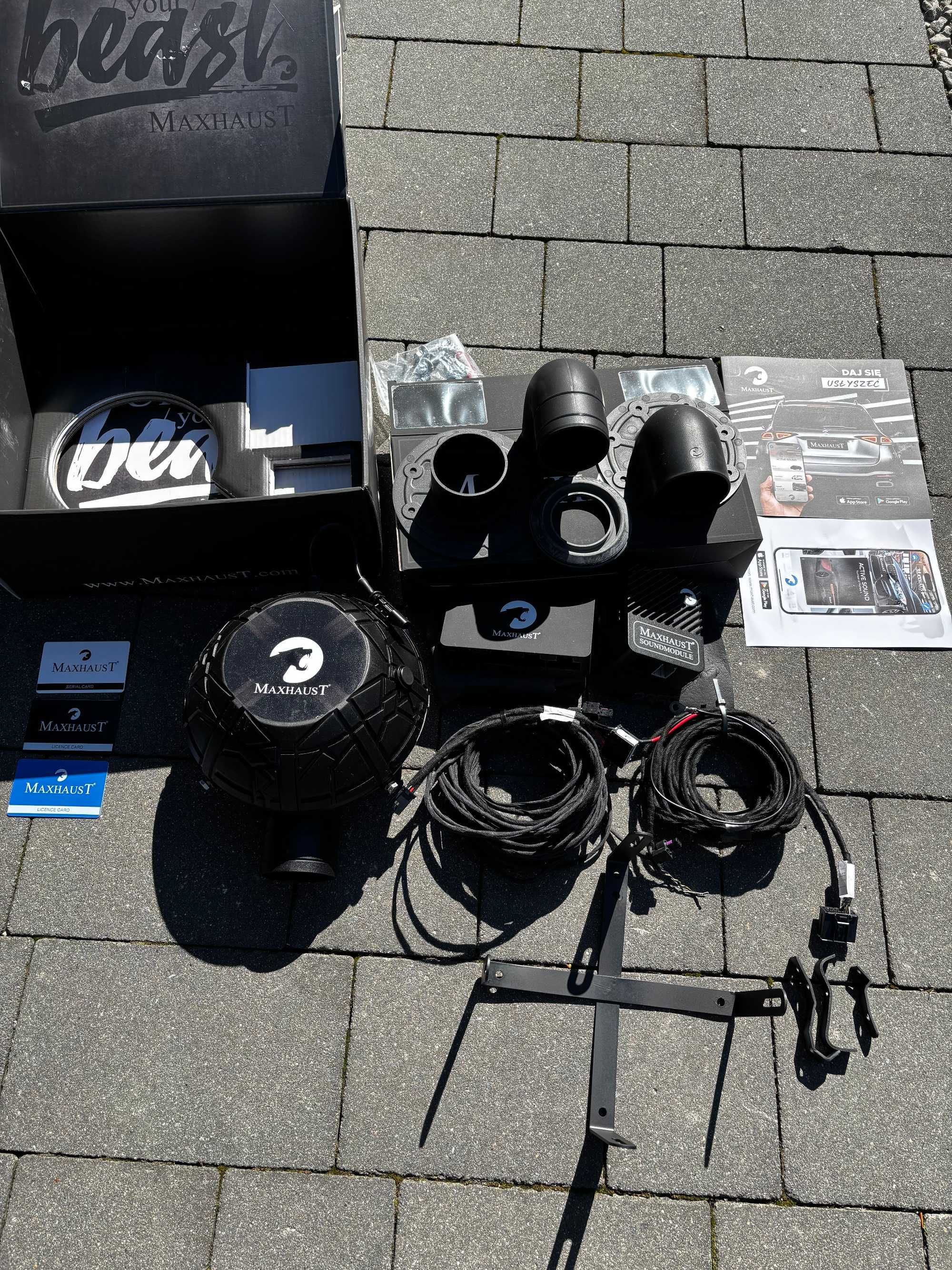MAXHAUST aktywny wydech Bridge Sound Booster - komplet podstawowy