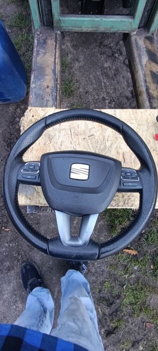 Kierownica seat altea air bag kiera poduszka powietrzna kultifunkcja