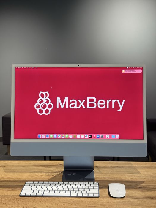 Imac 24 2021 m1 8/8gpu 8/256gb + touch id!!