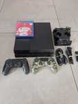 Playstation 4 500gb + 2x Pad + Gra + Ładowarka okablowanie ps4