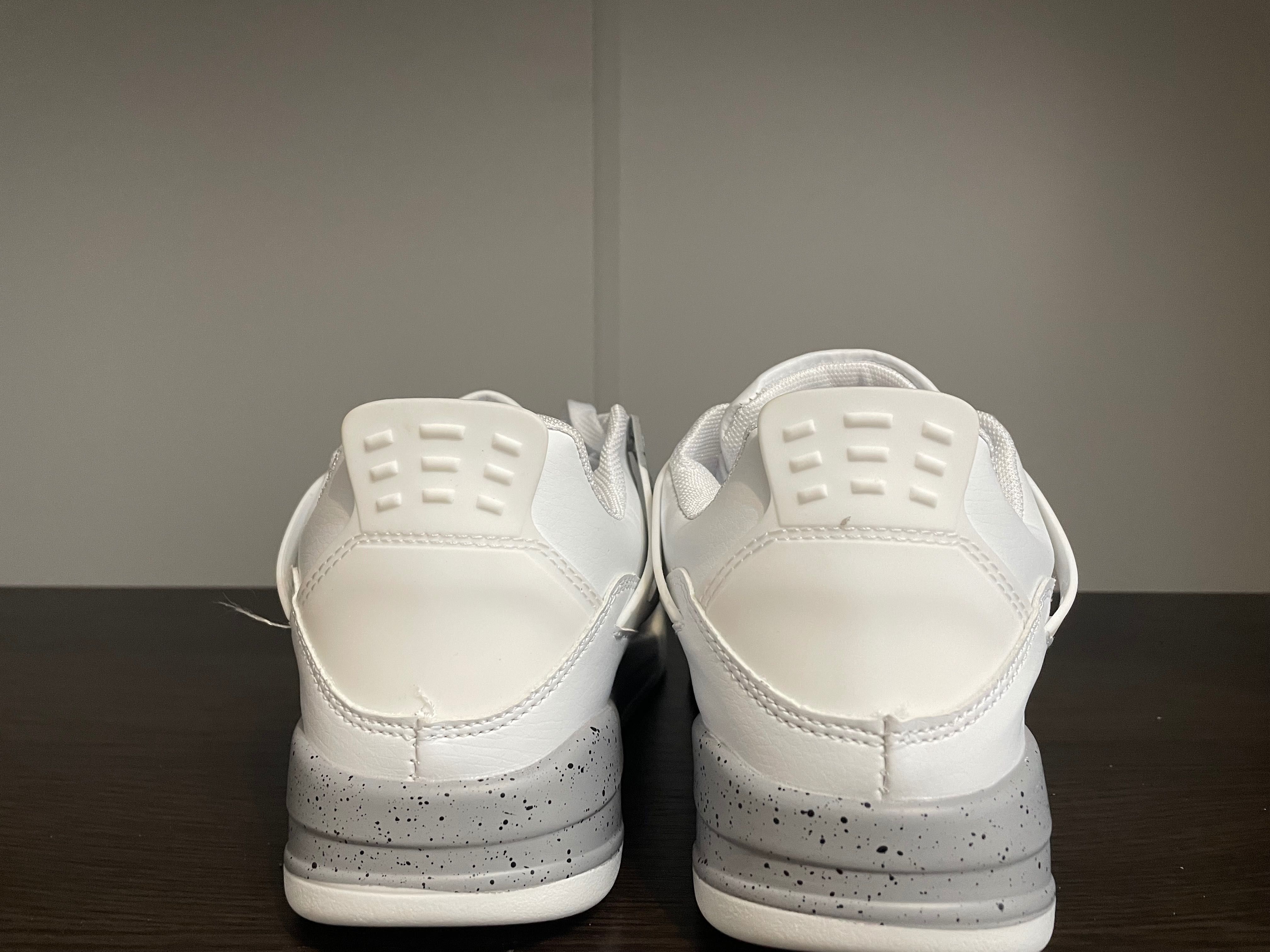 Кросівки Nike Air Jordan 4 Retro White Oreo Унісекс