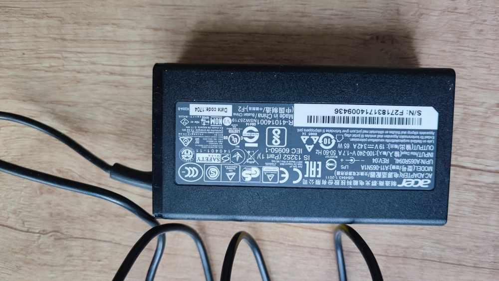 Блок живлення на ноутбук Acer 65W