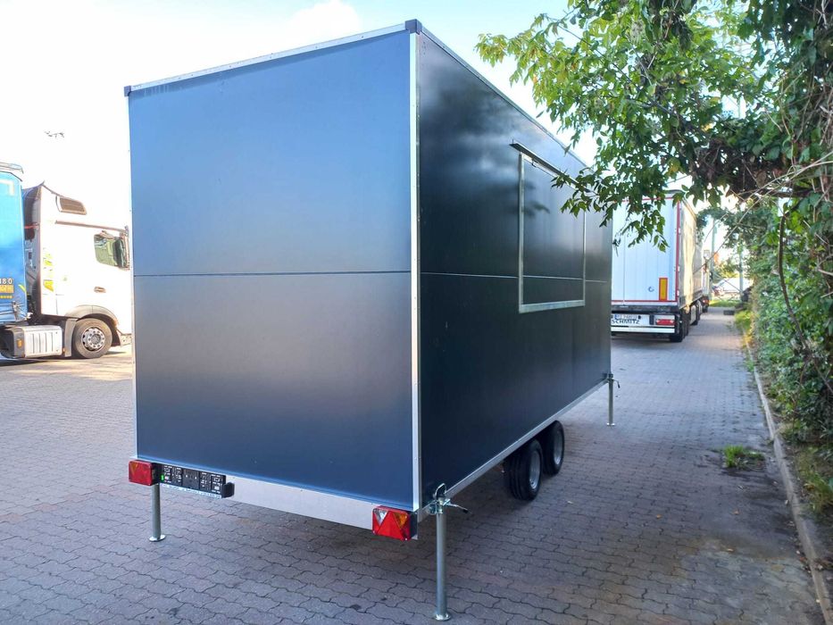 NOWA 2025 przyczepa gastronomiczna pod KEBAB wyposażona HIT !