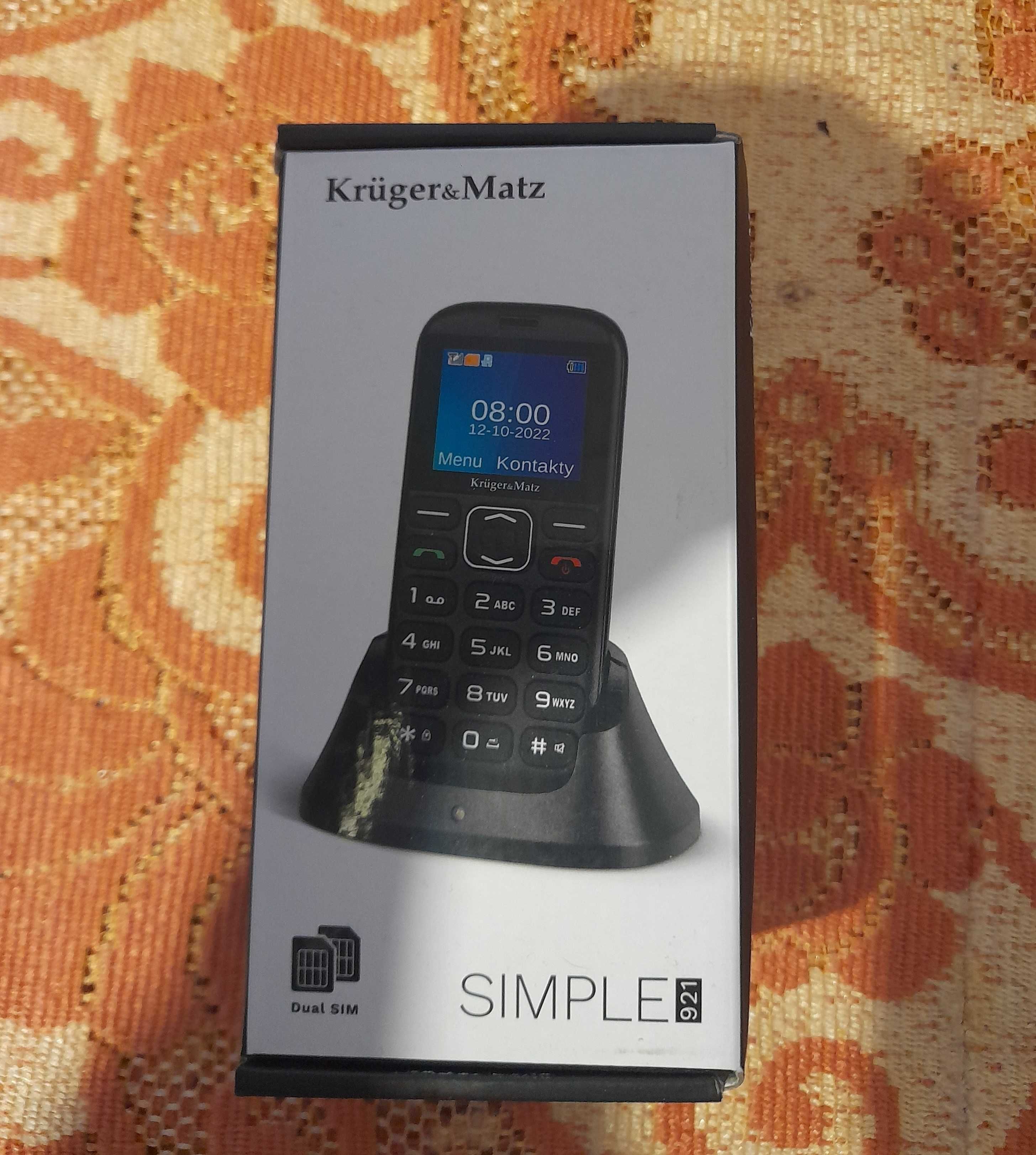 Telefon nowy Kruger Matz Simple 921