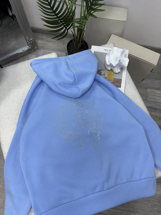 Худі на флісі оверсайз