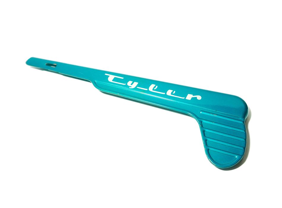 PIĘKNA osłona łańcucha ROMET Tyler Universal - koło 20 cali NIEBIESKA