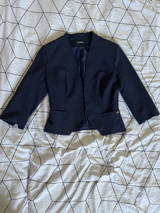 Granatowa marynarka S