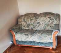 Piękna sofa dwuosobowa , welur