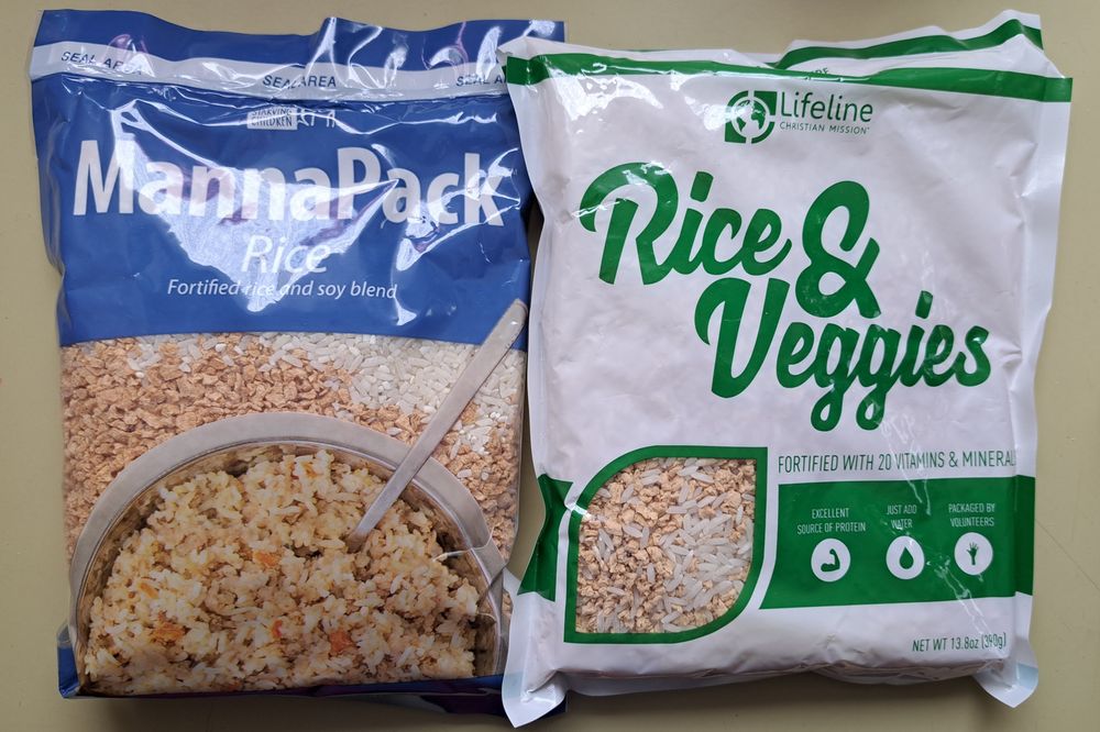 Рис з овочами/соєю, 400г/уп