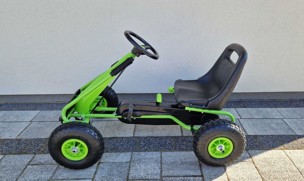 Gokart na pedały dla dzieci. JAK NOWY
