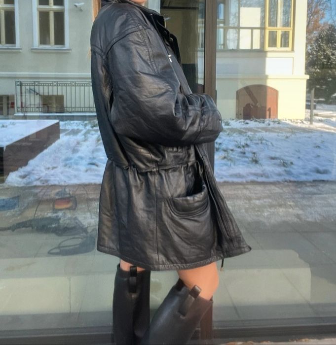 Kurtka skóra naturalna, klasyk L /XL, kurtka motocyklowa, oversize