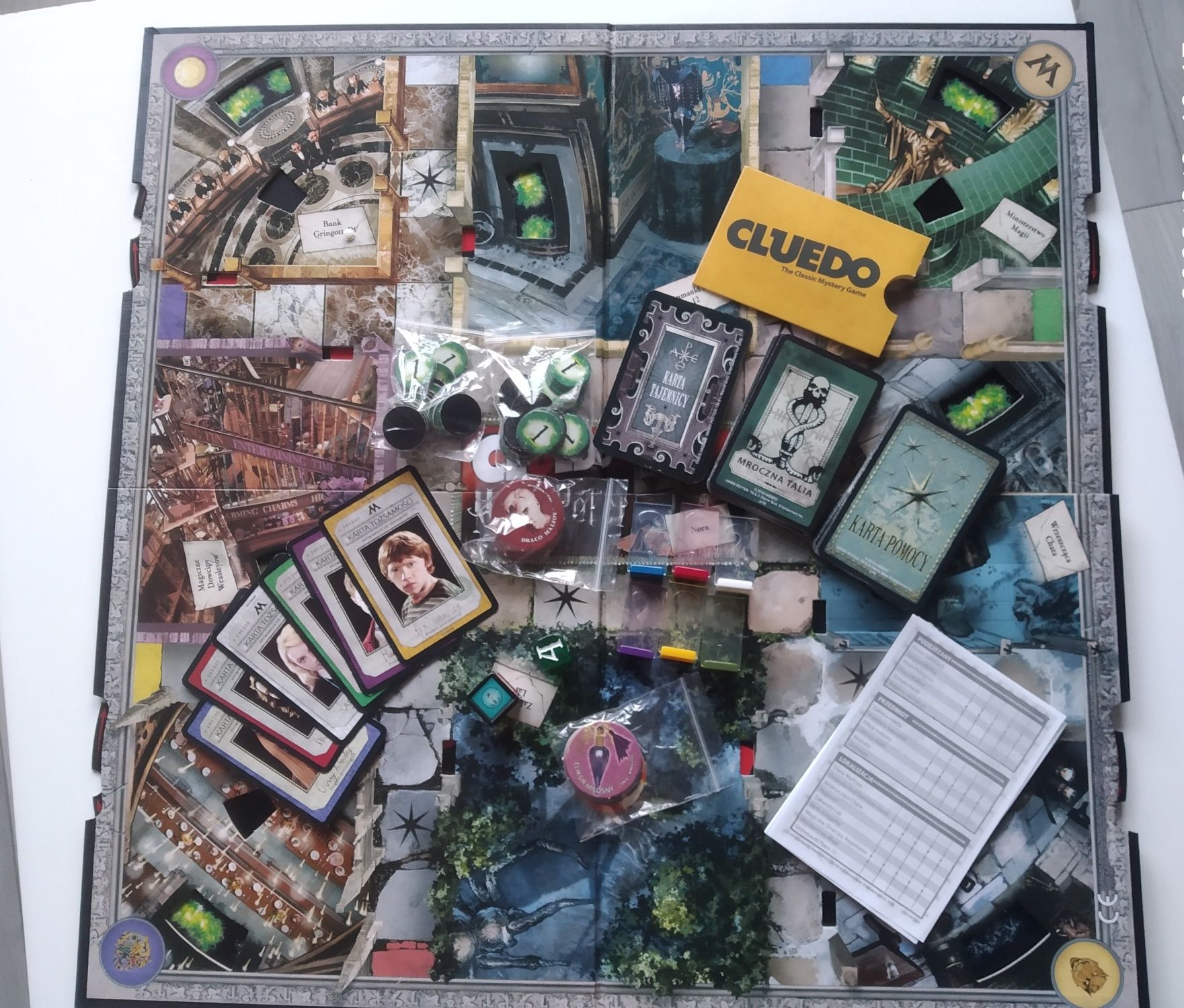 Gra planszowa Harry Potter Cluedo