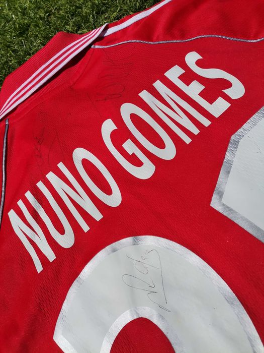 Camisola t-shirt Nuno Gomes Adidas SLB Benfica