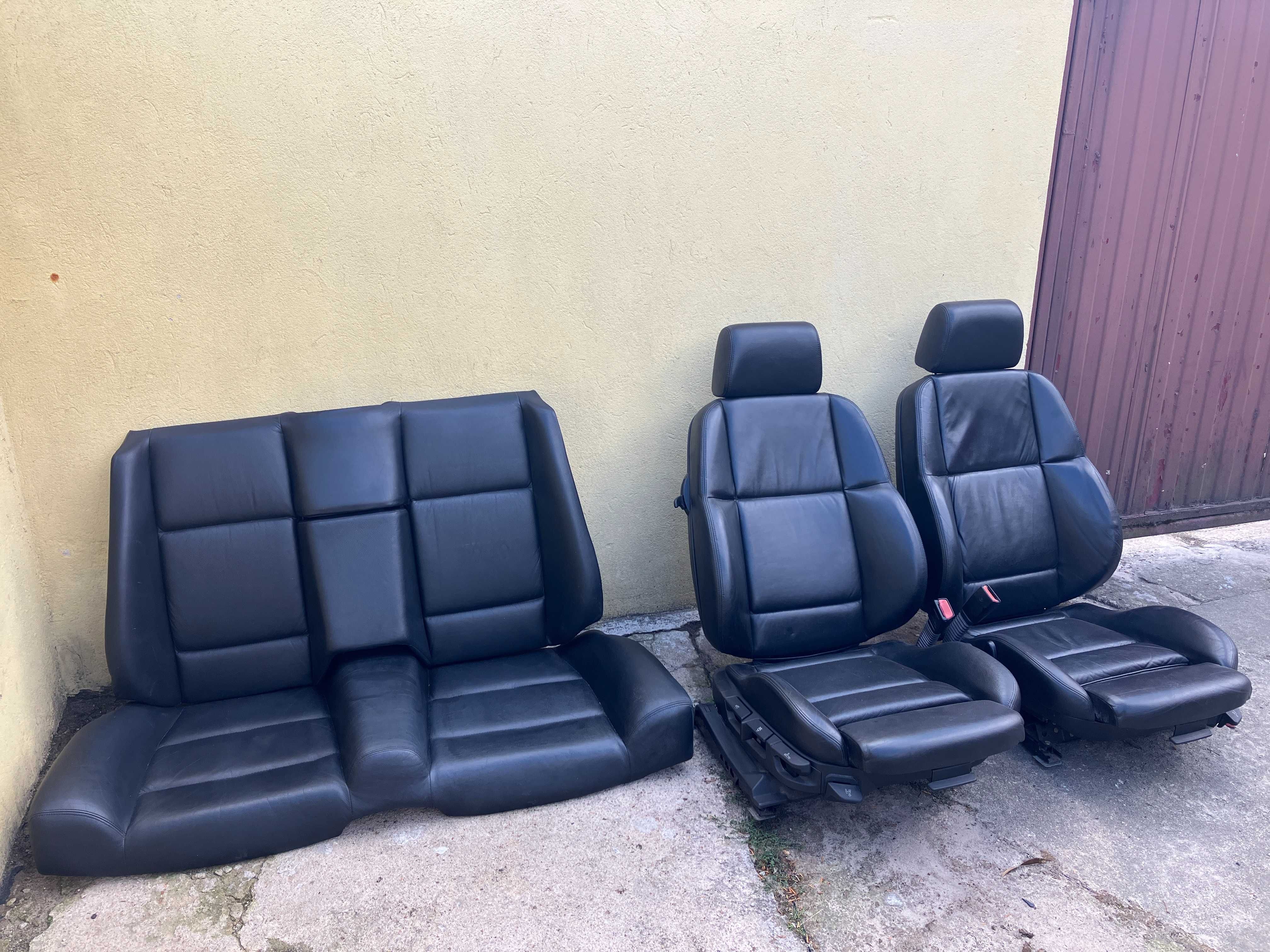 Fotele Grzane Sportsitze Tylna Kanapa BMW e36 Wnętrze Cabrio BDB Stan