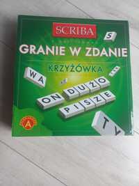 Granie w zdanie gra jak Scrabble