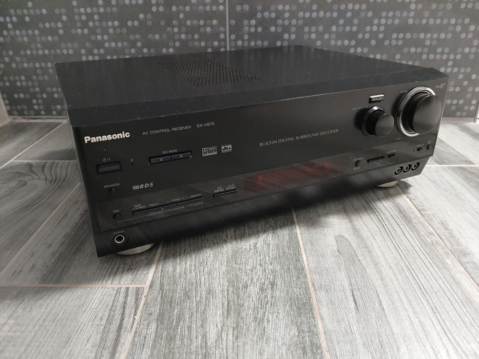 Ресівер Panasonic SA-HE75 - Н+ клас. Якісна  "схемотехніка". Звук!