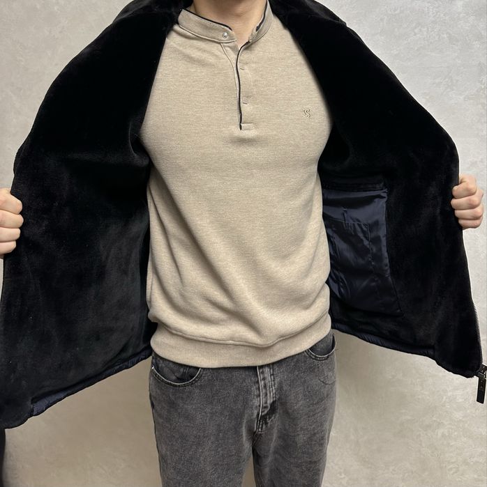 Нарядна зимова куртка чоловіча на зиму недорого ідеальний стан пуховик