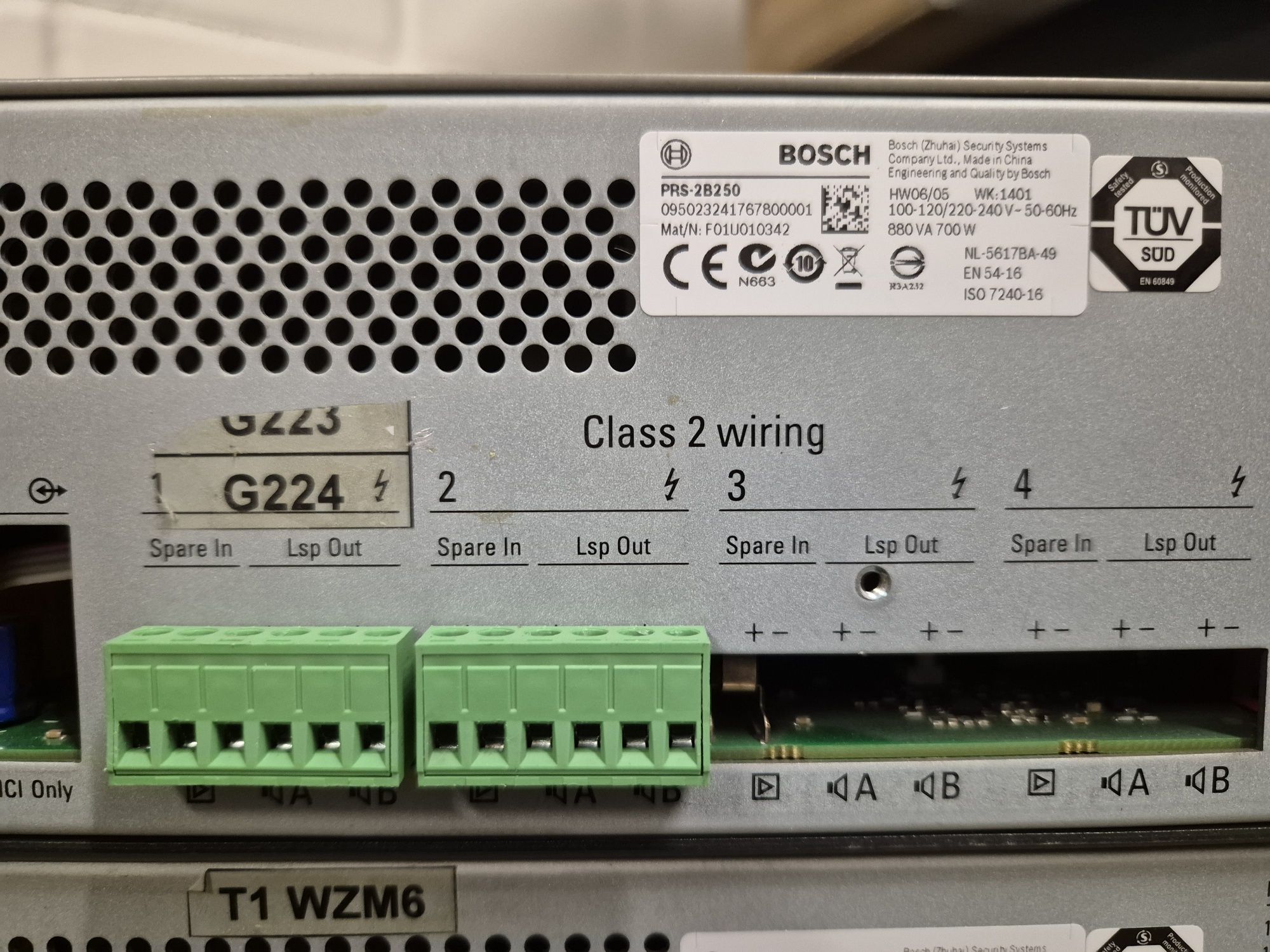 Wzmacniacz DSO BOSCH Praesideo LBB4422-LBB4424