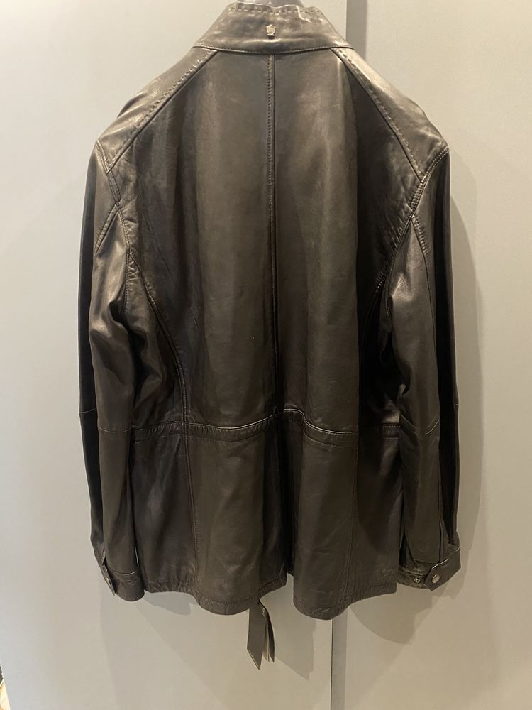 Massimo dutti кожаная куртка