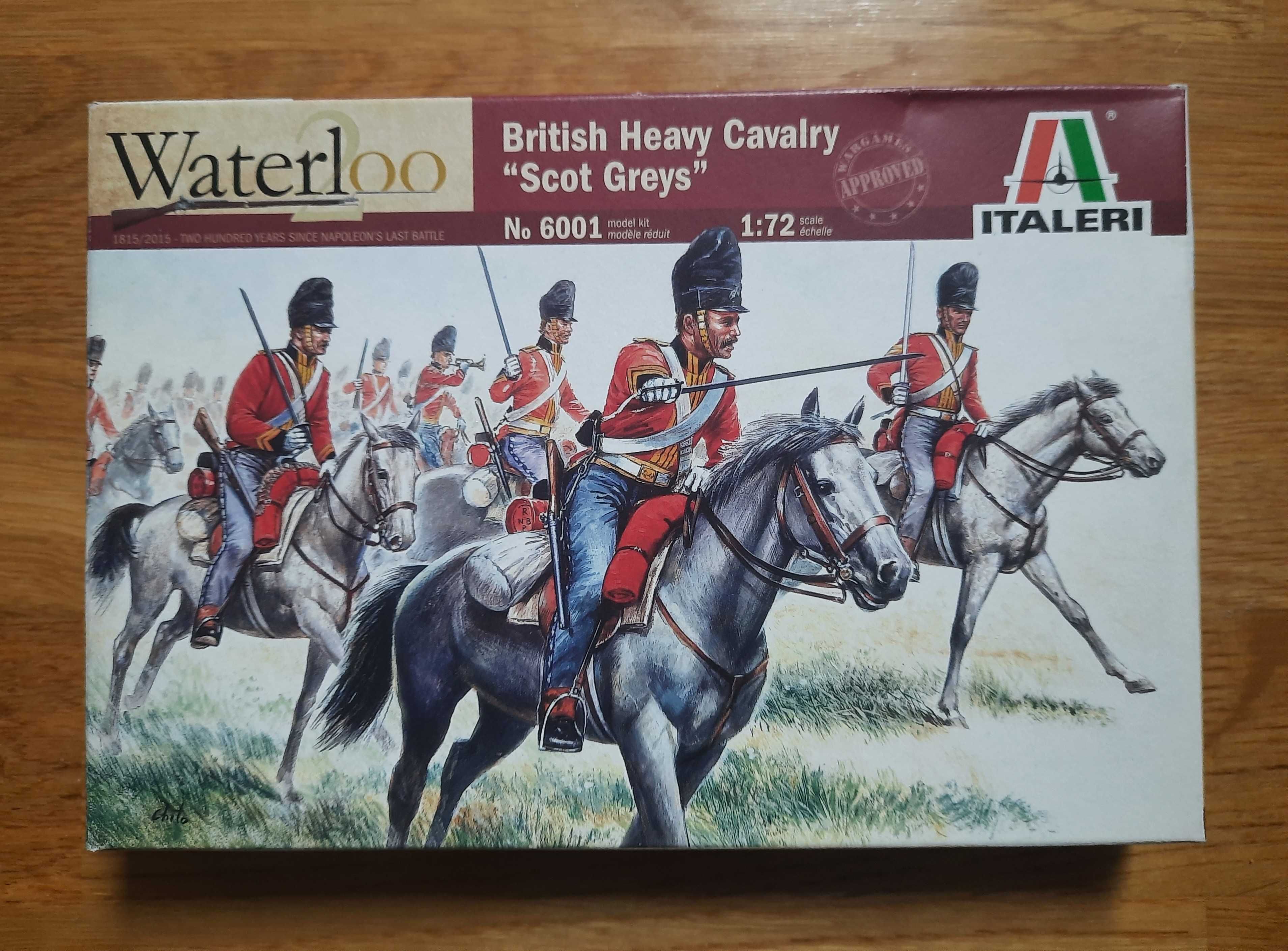 Model do sklejania Italeri British Heavy Cavalry "Scot Greys" 1/72