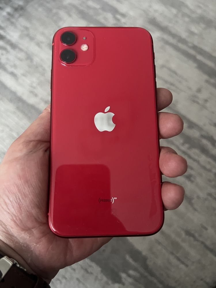 iPhone 11 red 128 гб