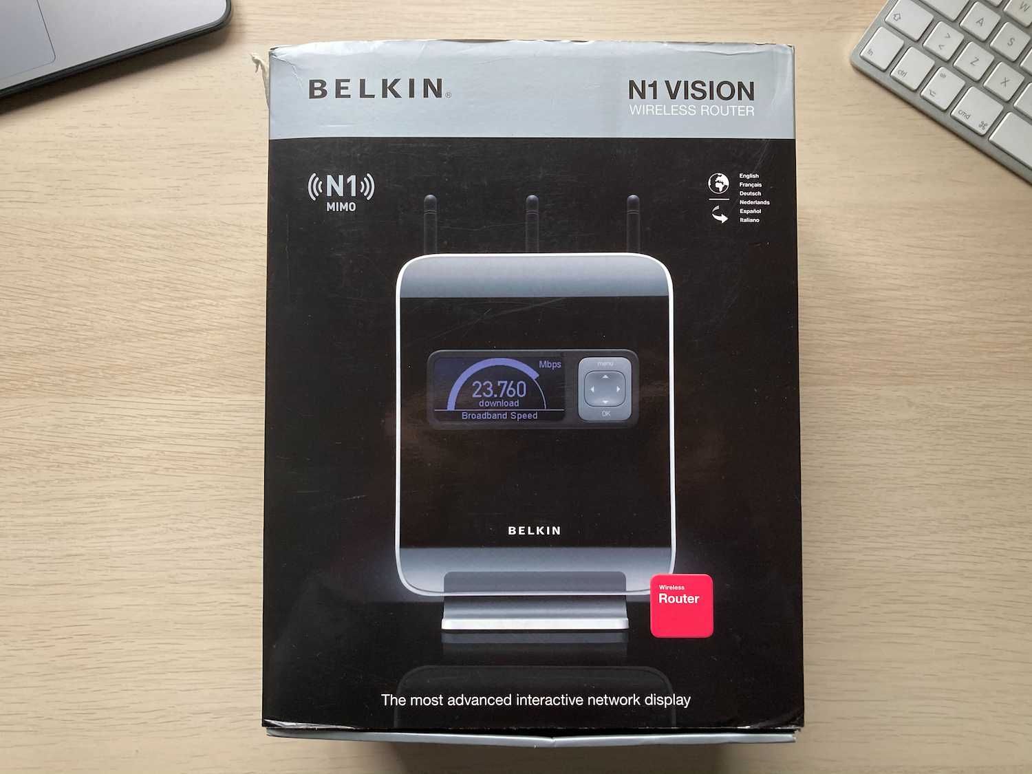 Router Belkin N1 Vision