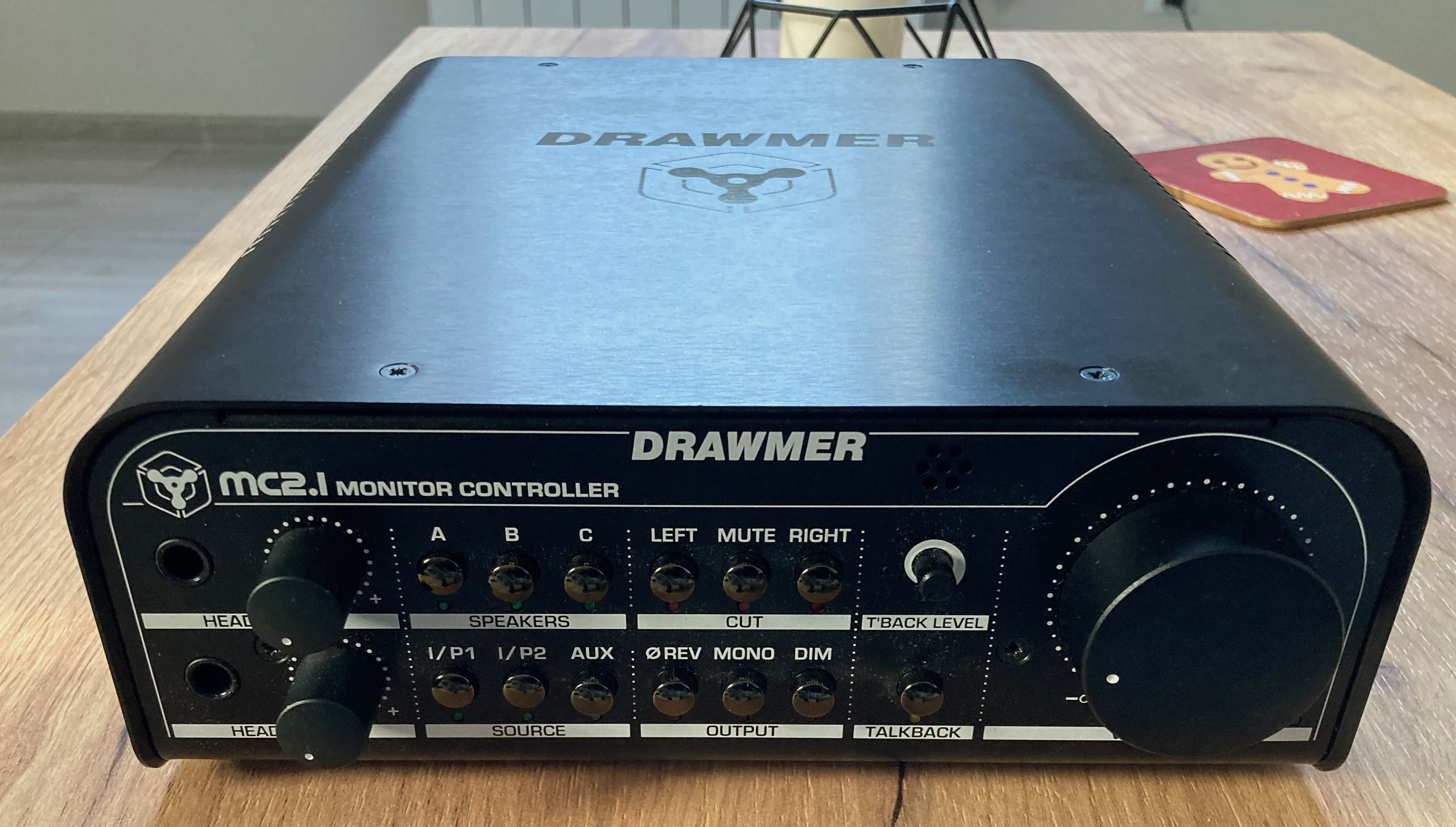 Drawmer MC2.1 kontroler monitorów, wzmacniacz słuchawkowy