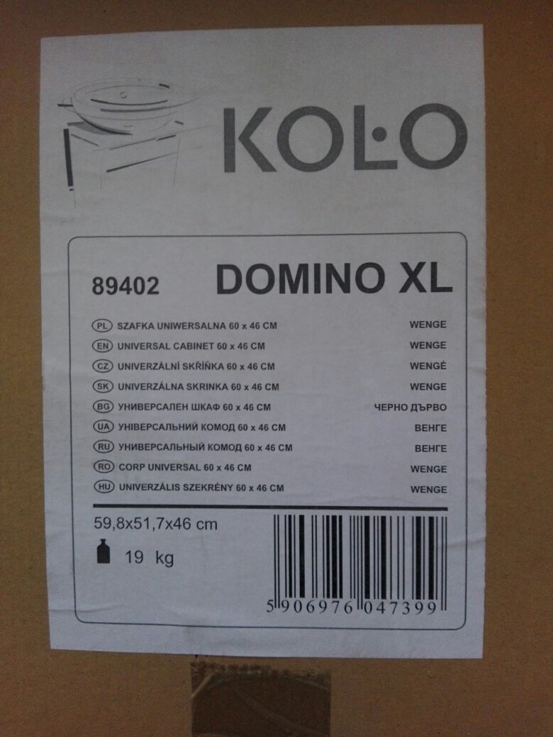 Szafka umywalkowa domino xl