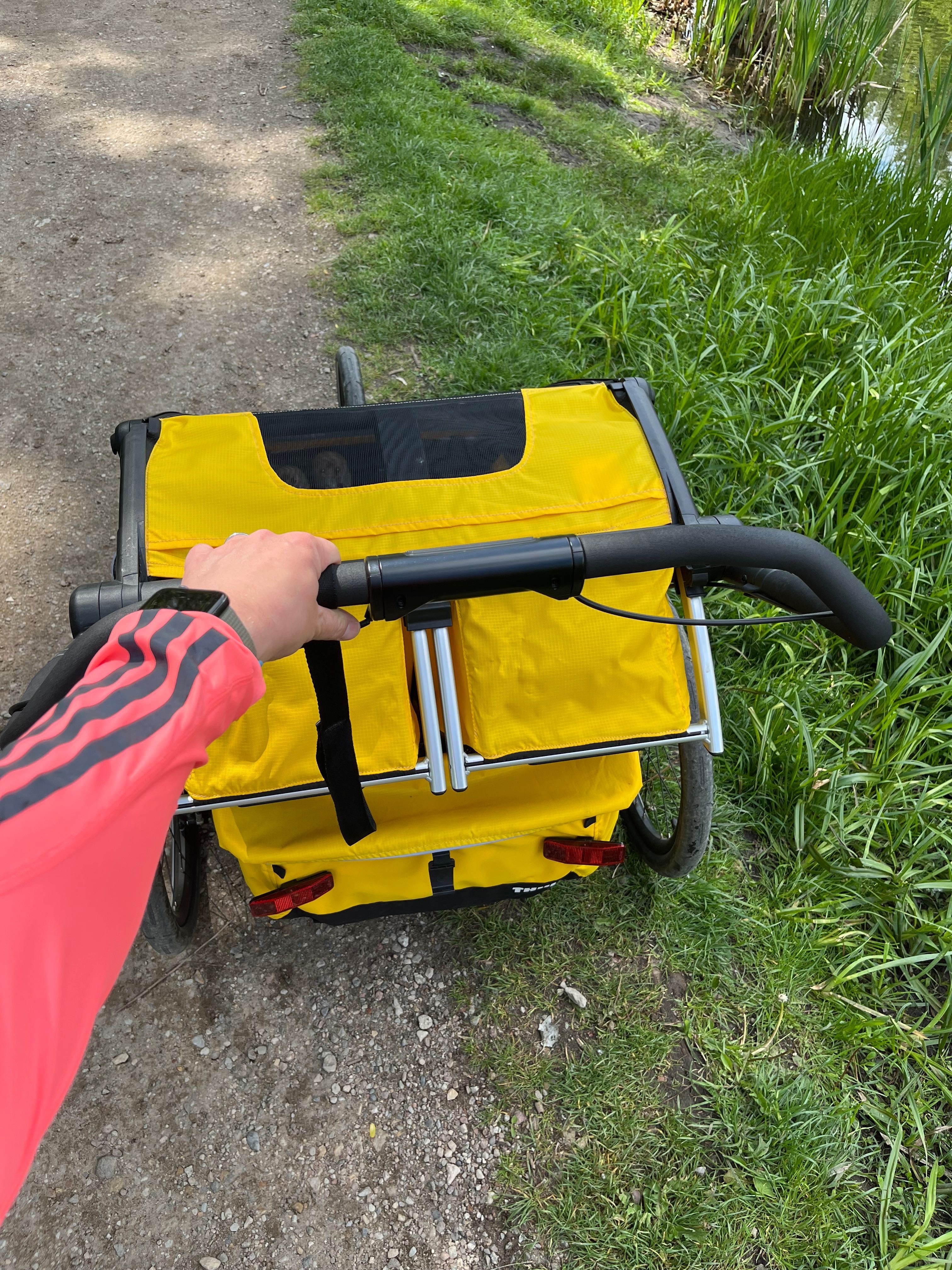 Thule Chariot Sport 2 Gratis Jogging Kit i hamaczek dla niemowląt