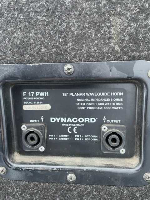 Głośniki, zestaw nagłośnienie Dynacord XA