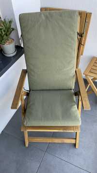 Dwa krzesła IKEA ogrodowe/balkonowe, stan idealny