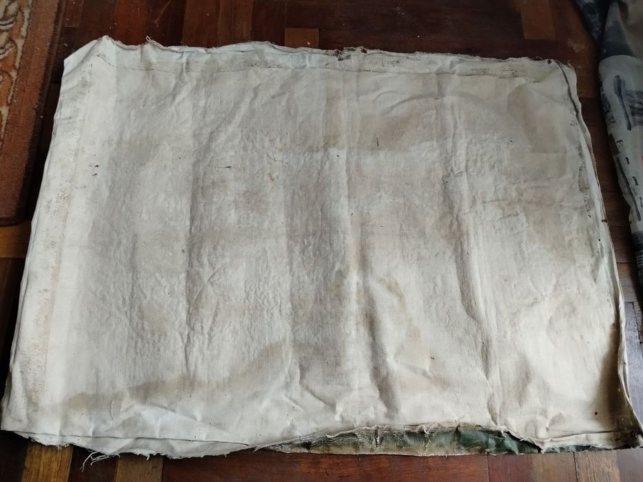 церковная картина Дева Мария с младенцем и Иисусом