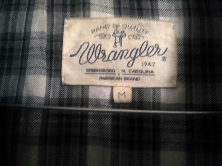Damska kurtka ze skóry naturalnej Wrangler rozm.M
